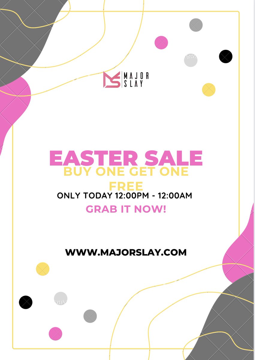 majorslayinc's tweet photo. Get Two of Your Favorite Looks for the Price of One. 🛍
Use Code “EASTER” at Checkout 
https://t.co/7d8szfWL0z https://t.co/MwM3VsIOxl