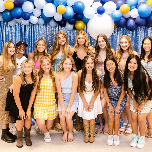LOHSPepSquad's tweet photo. Cheer Banquet 2022💙💛💙💛 https://t.co/rZGvUGhXRL