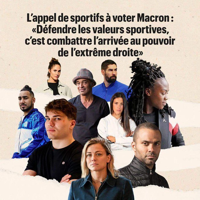 Encoremoi77310's tweet image. Quelle image de la france si Marine Le Pen est élu présidente les #JO2024 en France pourraient être boycottés par bcp de pays si l&apos;extrême droite était au pouvoir.
#tousavecmacron