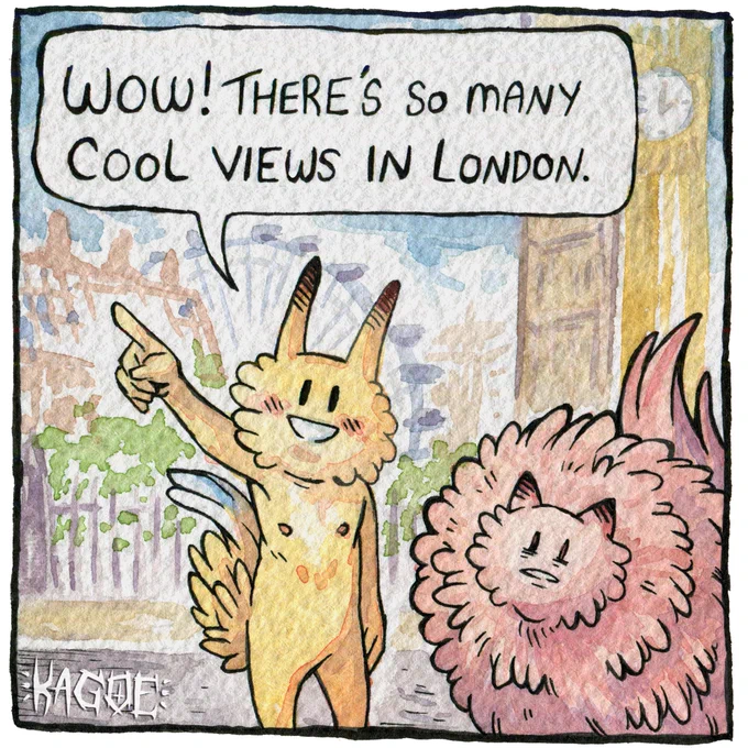 I recently fixed my glasses and went to London✨

(1/2) 