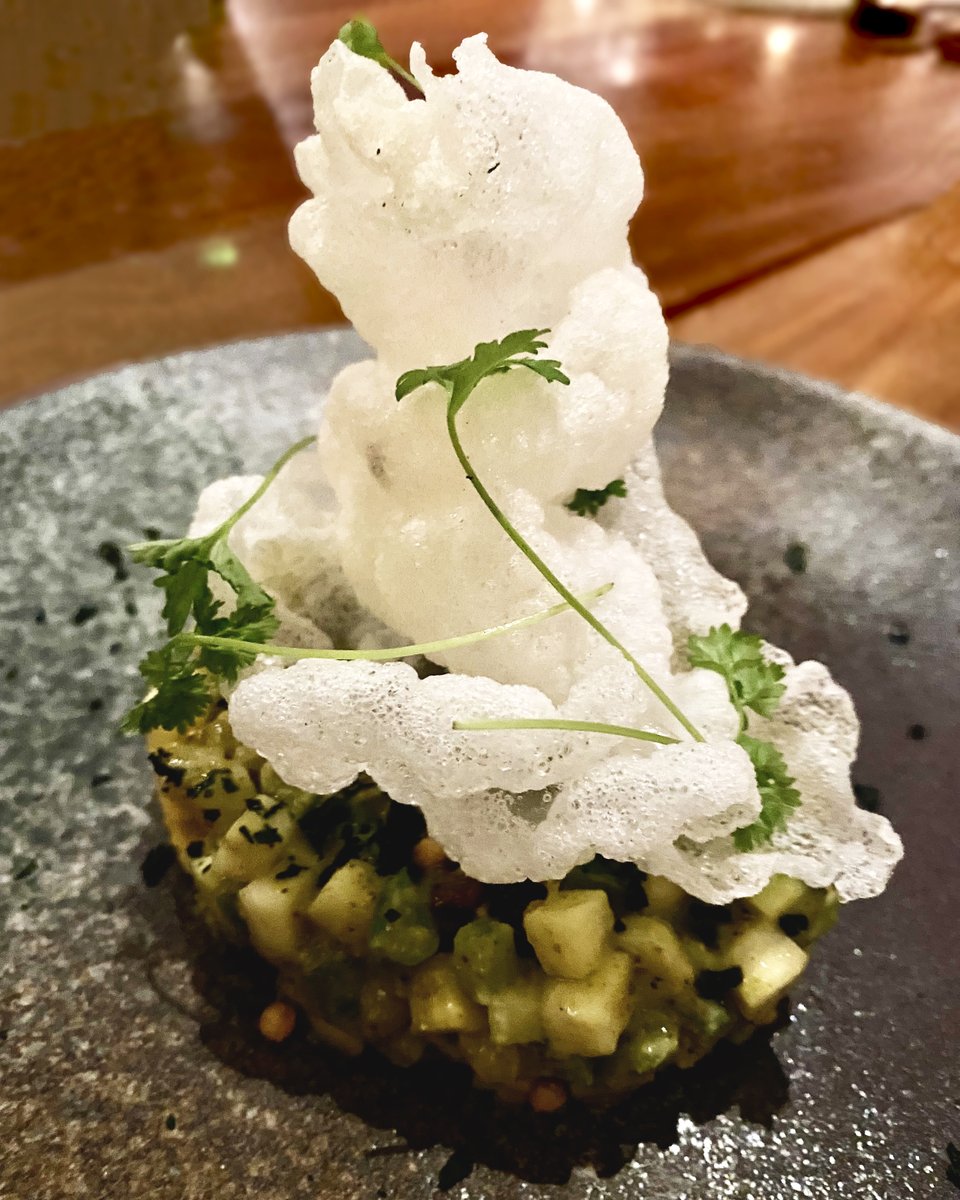 Enrich your weekend with a plate of Green Tartare from Anima by EDO. 💚

#GreenTartare #Tartare