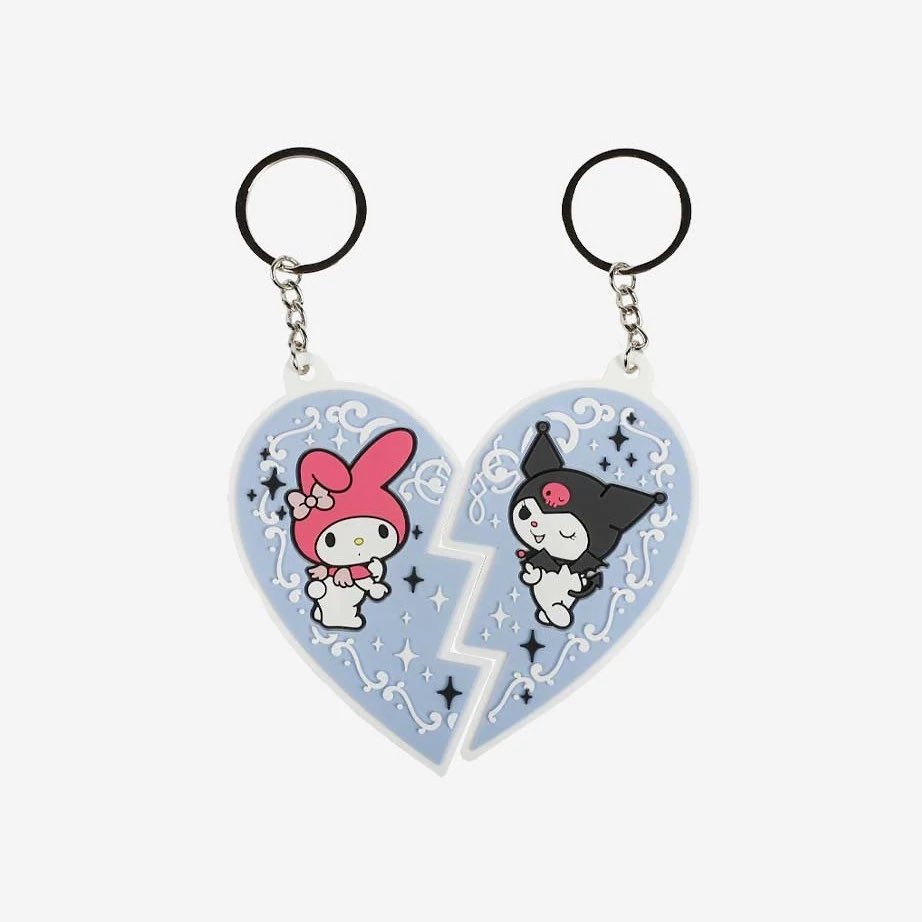 if we don’t have matching my melody and kuromi keychains then what’s the point 💫