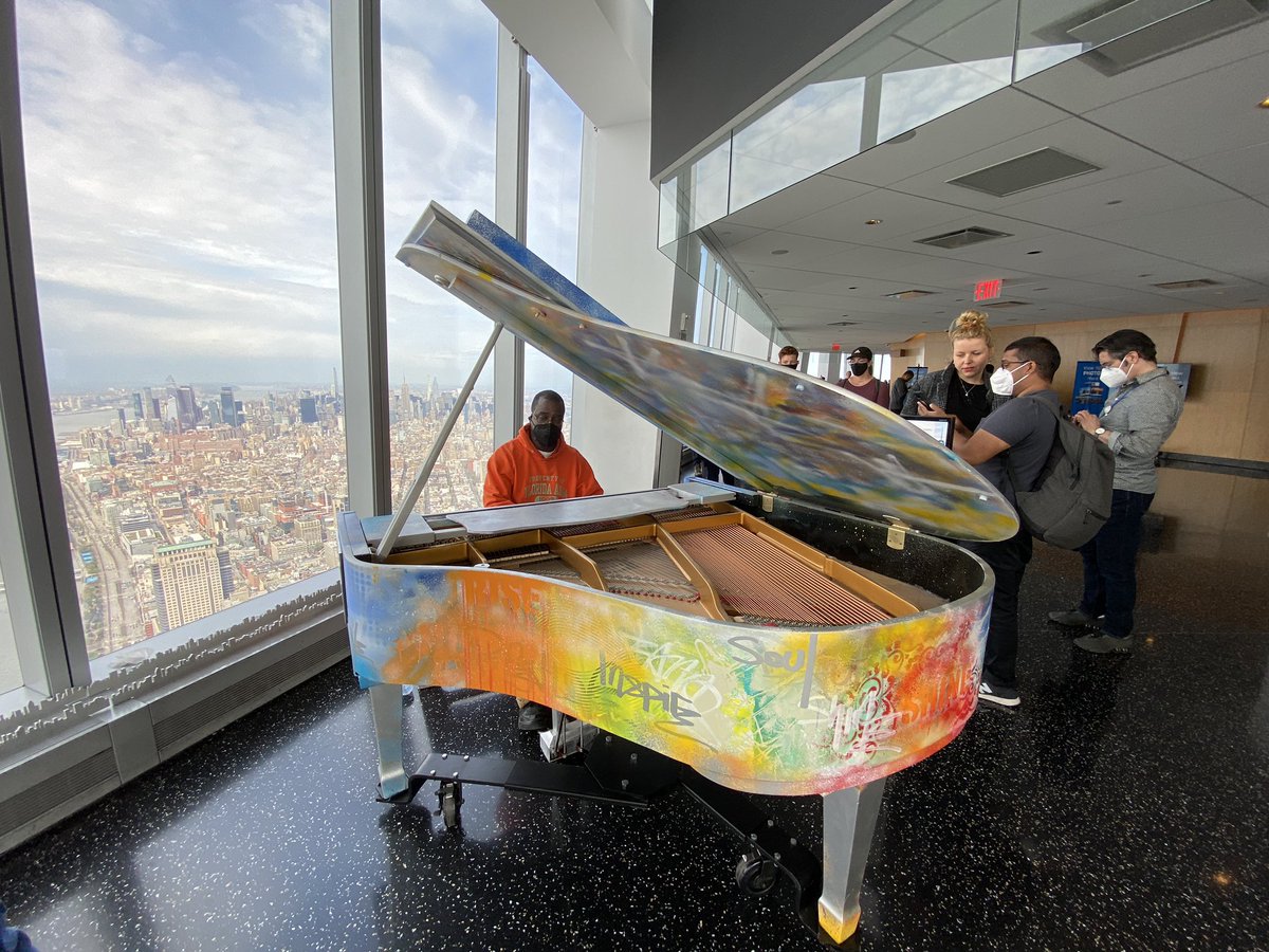 CTrainTunes's tweet photo. Thanks for letting me play.  @OneWorldNYC https://t.co/JRRONTwOEk