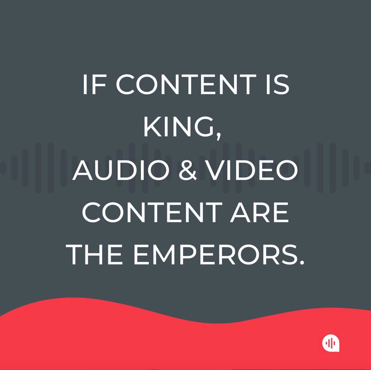 Audio &amp; Video is the new wave of content creation. Stay ahead of the curve with Yappa 🗯