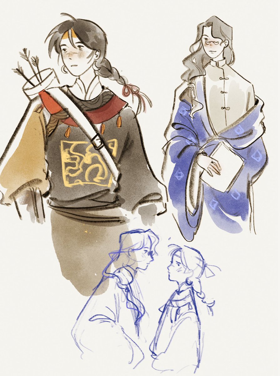 other oc scribbles :) ! 