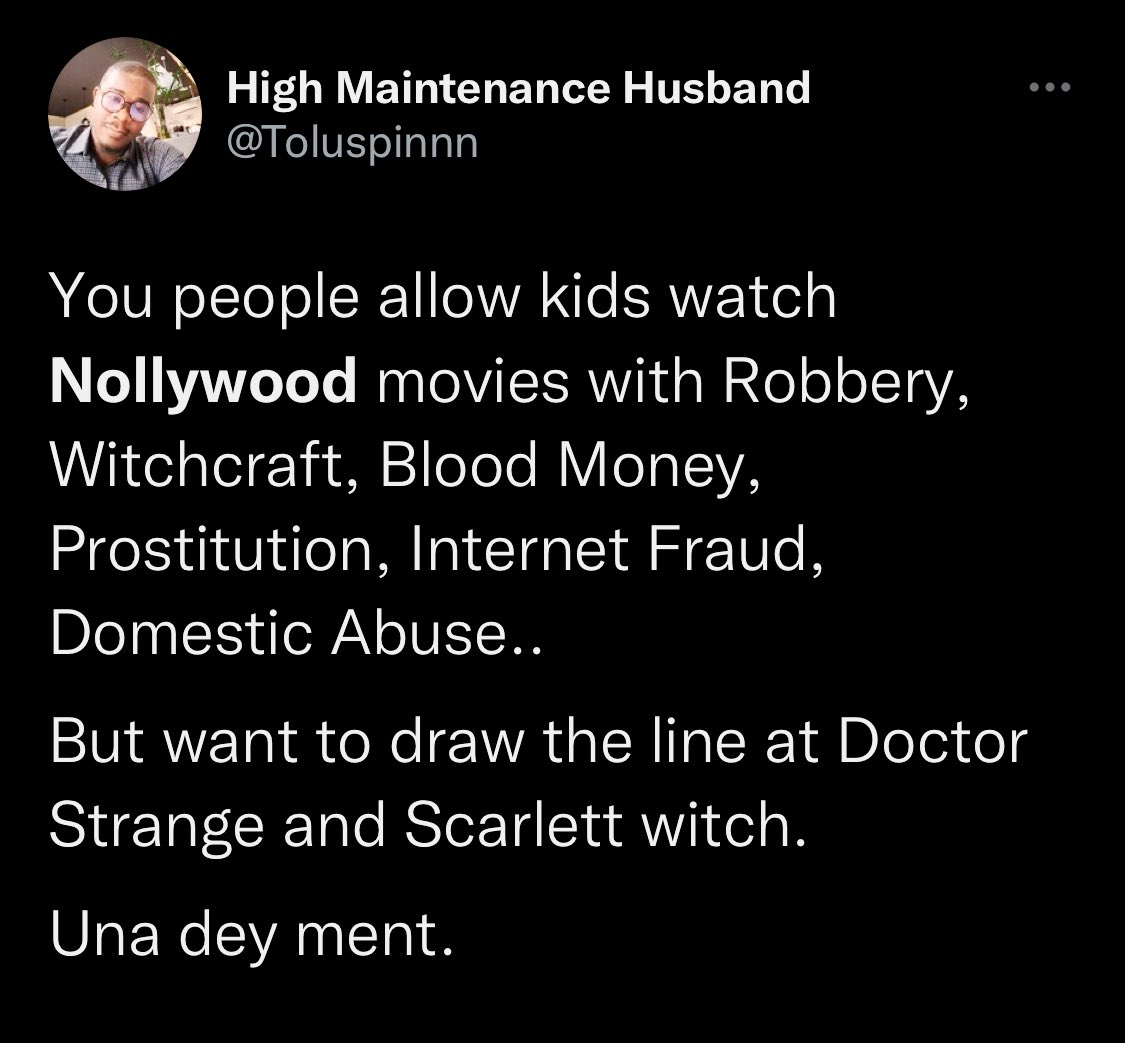 Naija_PR's tweet photo. This is why Nollywood movie is currently trending https://t.co/k3JpedON43