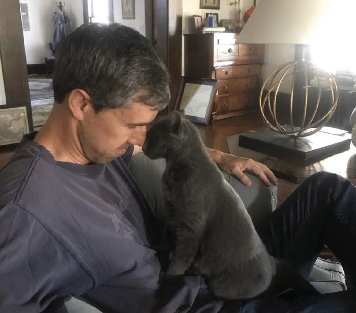 First_Dog_USA's tweet photo. 🐾 Woof woof! I have an impawrtant message: if you believe all Texans deserve better, vote for my dad @BetoORourke! It’s time for all hoomans &amp; pets in #Texas to have a governor who cares about them! #BetoForGovernor #HappyEaster https://t.co/aJvPYcs513