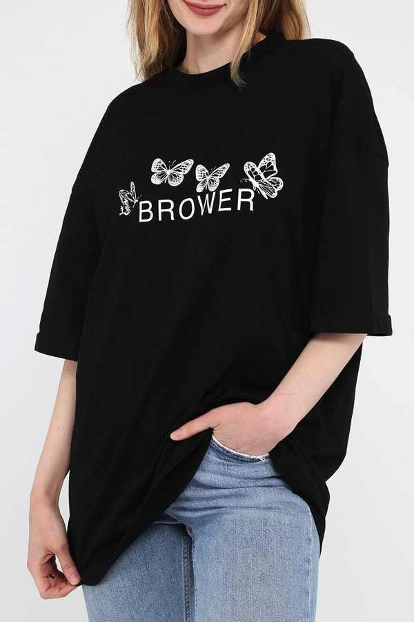 BrowerTextile's tweet photo. BROWER Butterfly 
Pamuklu
Oversize
Bisiklet Yaka
Kısa Kollu
Ön ve Arka Baskılı
Siyah Kadın Oversize Bisiklet Yaka Baskılı 

Trendyol

https://t.co/Os7lLOSxdM https://t.co/WQBrSA86n2