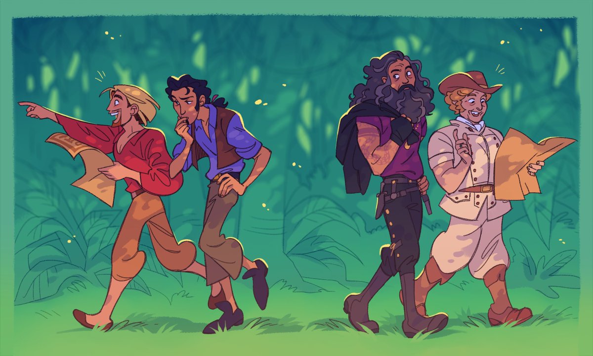 xamag_draws's tweet photo. gay couples looking for an adventure away from home #OurFlagMeansDeath https://t.co/TeFLLMrwm7
