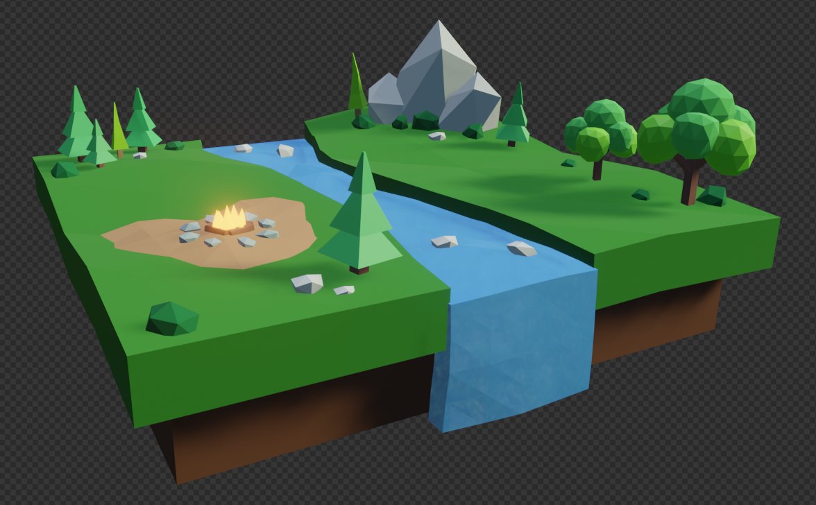 GameDev_Ryan's tweet photo. Low Poly World: River

Based on this tutorial: https://t.co/hJiTwwX3Rl https://t.co/fvIFDVd9wg