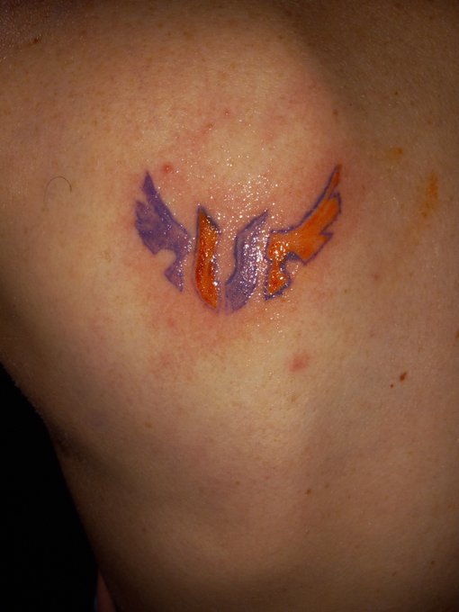 so Tats are doing better... This is my first and second ones. I love being a test canvas now! https://t