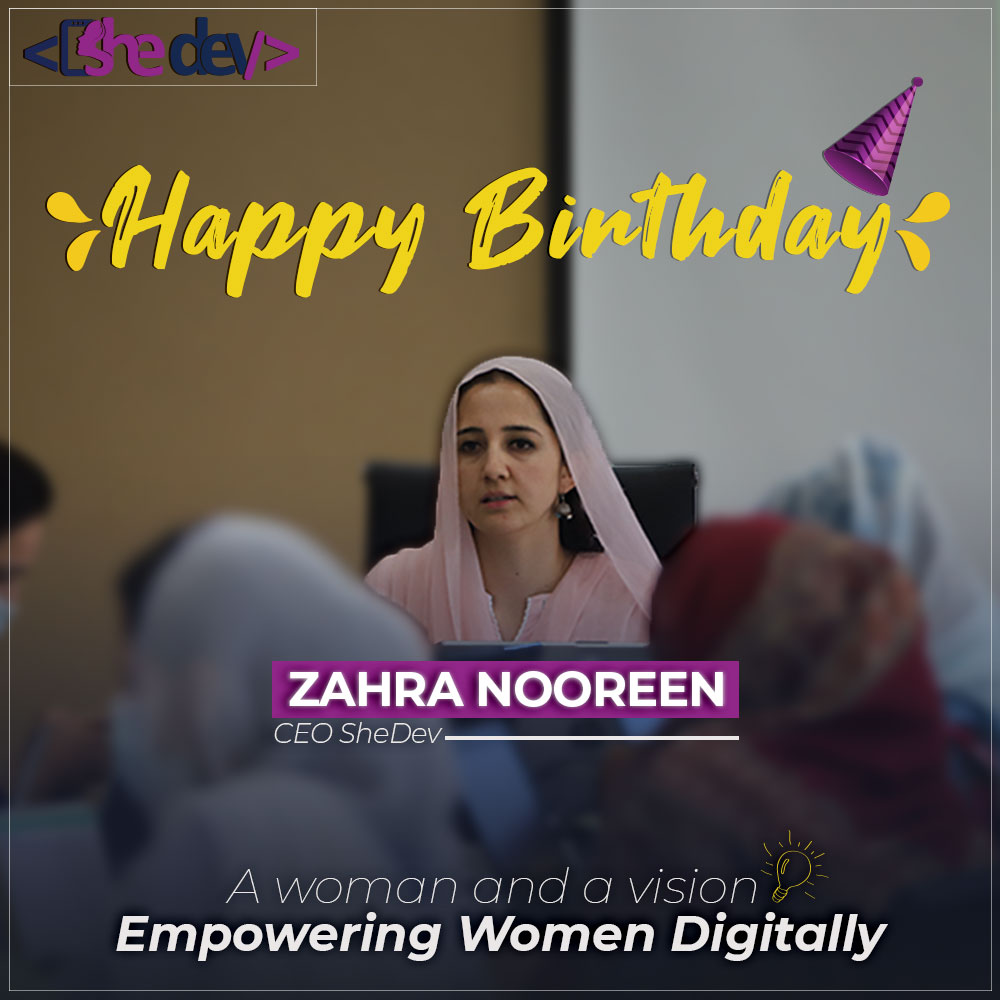 Happy Birthday to the woman who is committed to a vision and a mission. To the entrepreneur who has changed the lives of many with her team. She is an empowered woman who helps empower other women with digital skills.
