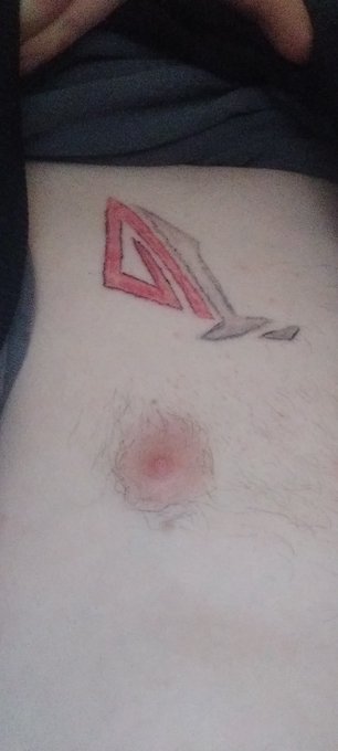 so Tats are doing better... This is my first and second ones. I love being a test canvas now! https://t