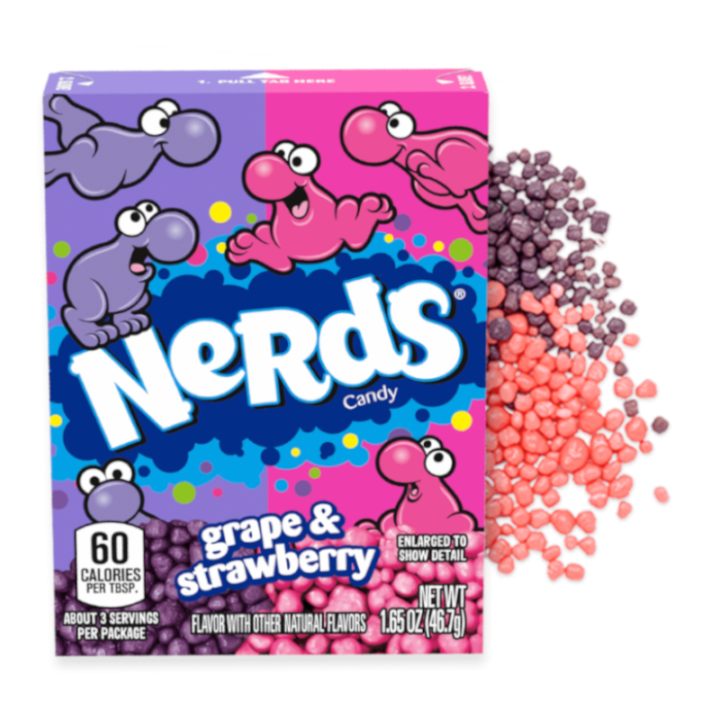 Lukes_talking's tweet photo. Secret ingredient: NERDS - Rock hard lumps of sugary shit with a name that doesn’t make sense.
Get in the bin. 

@EdGambleComedy 
@benagain 
@OffMenuOfficial https://t.co/cTy9bV9xS7