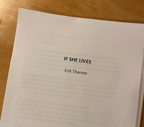 The first draft of IF SHE LIVES (the third and final book in my Harlow series) is DONE. This was, without a doubt, the hardest thing I've ever written.