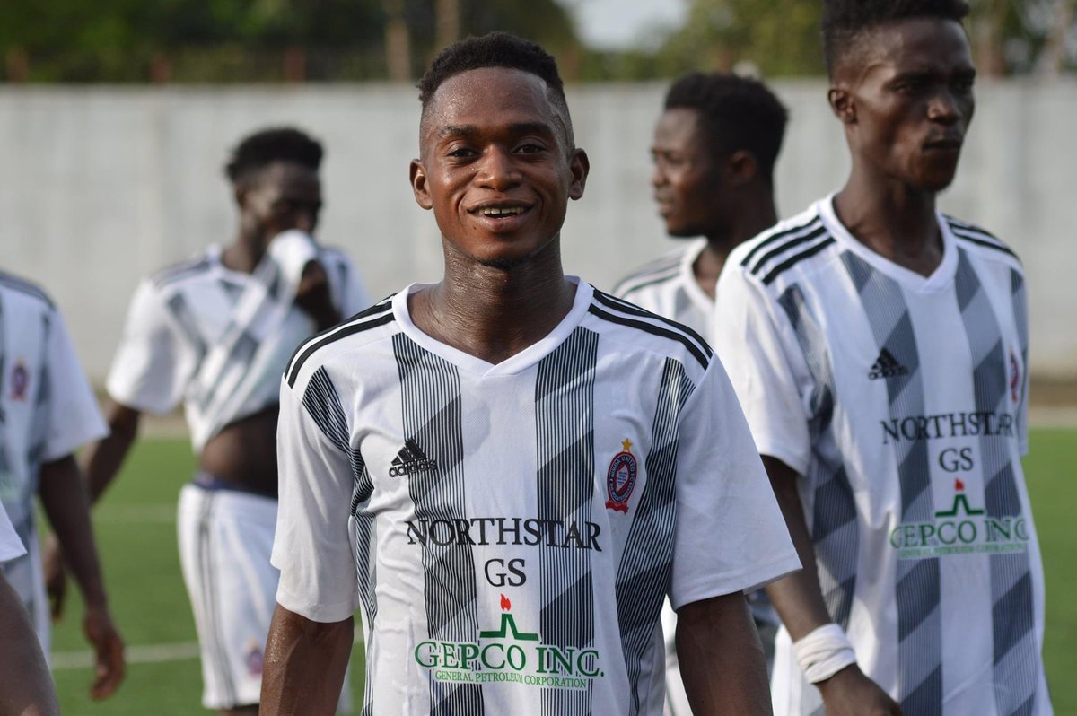 lfa1stdivision's tweet photo. TOP SCORERS AFTER 21 GAMES 

1. Prince Zawoh (Nimba United) - 1️⃣2️⃣ Goals 
2. Varney Dukuly (Mighty Barrolle) - 1️⃣1️⃣ Goals 
3. Sidiki Kromah (Invincible Eleven) - 1️⃣1️⃣ Goals 
4. Gibson Freeman (Freeport) - 1️⃣0️⃣ Goals 
5. Patrick Dueh, Jr. (Freeport) - 9️⃣ Goals https://t.co/6jUSWZDYsF