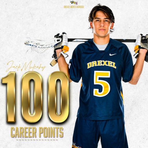 DrexelDragons's tweet photo. Mulcahy gives the Dragons the early lead...and reaches the century mark in career points https://t.co/rueQdAI62Y