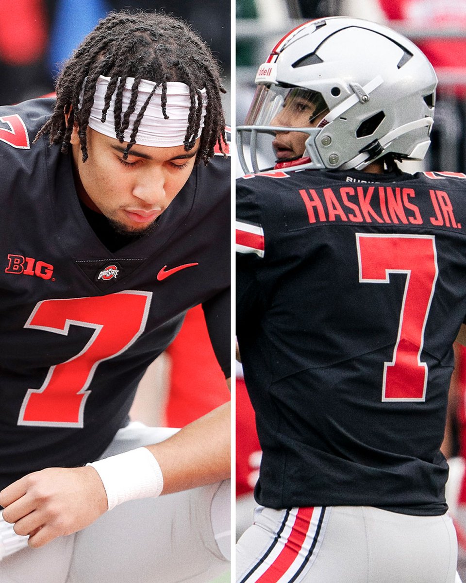 C.J. Stroud paid tribute to Dwayne Haskins during Ohio State's spring game ❤️