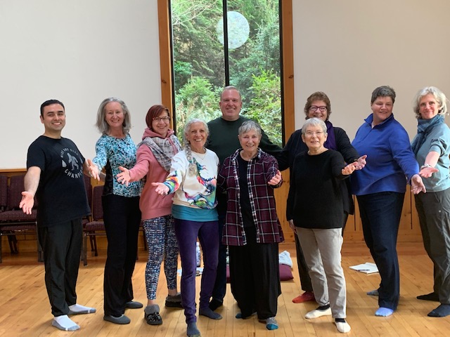 We had a wonderful LE retreat at Whidbey Institute. We explored connecting to our Universal selves which is basically stardust. Our Universal self is light, strong and vibrating together with everything on the planet. It is Noble, Awesome and Shiny.