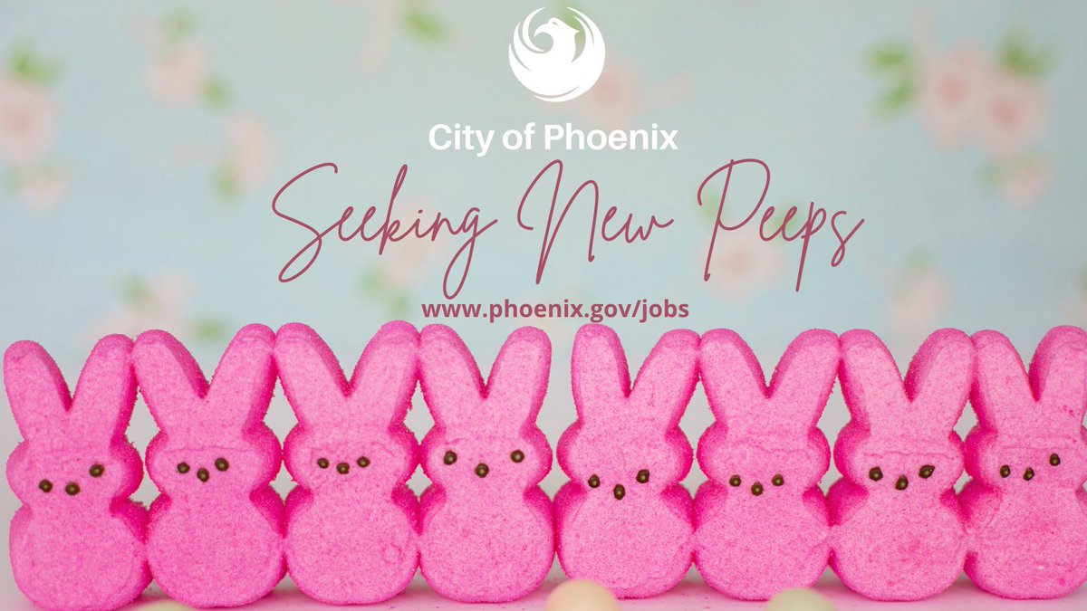 <a href="/CityofPhoenixAZ/">City of Phoenix, AZ</a> is #hiring from entry level to management positions. Check out the latest jobs posted to  phoenix.gov/jobs for many other opportunities to make a living and a positive impact in your community. #careers #Jobs #jobopportunities #PHX #PHXCareers