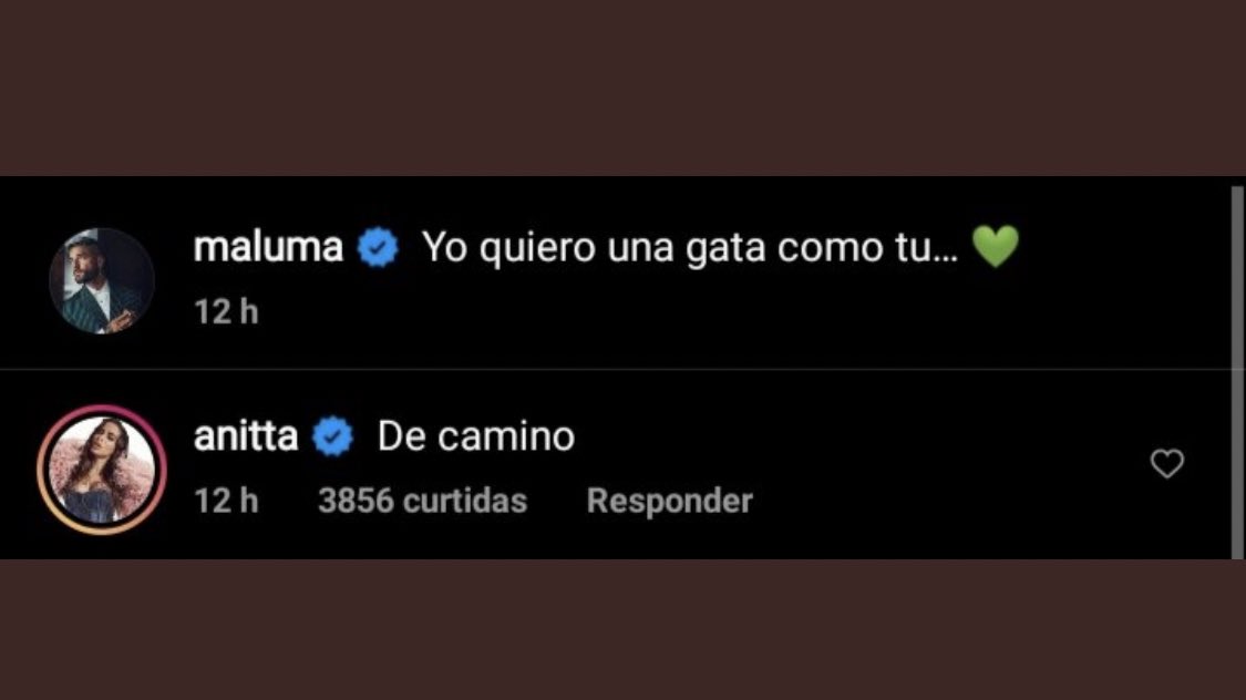 aresodeus's tweet photo. @lumirandax cada vez que escucho la canción "gata" de anitta pienso que debe haber tenido la idea de la letra despues de este comentario https://t.co/0nXPFqd877
