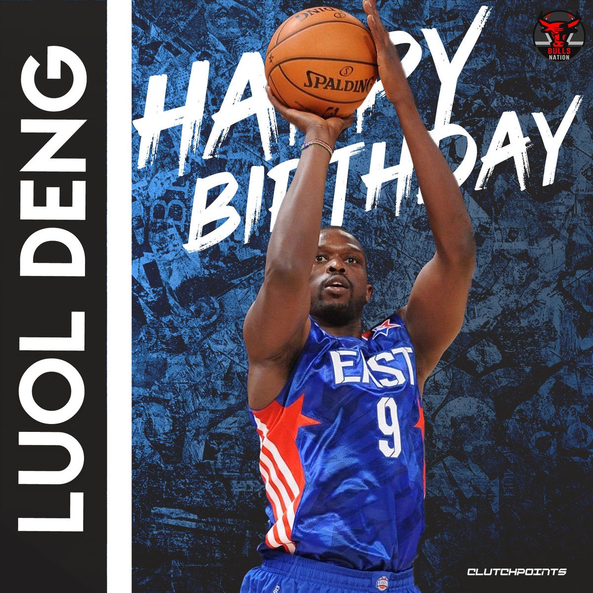 Bulls Nation, let\s all wish Luol Deng a very Happy 37th Birthday  