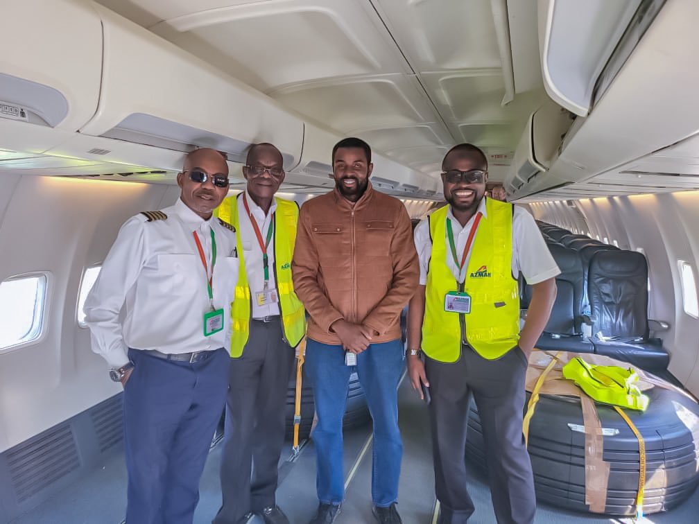 AzmanAir's tweet photo. Everyone @AzmanAir understands their role in attaining the common goal of exceeding the expectations of our respective customers in terms of relations, reliability and SAFETY.
It is our pleasure to do more…
Alh Hadi Abdulmunaf, AM/CFO
#LetsFlyAzmanAir
#AzmanAirexperience https://t.co/g1433i4jy9