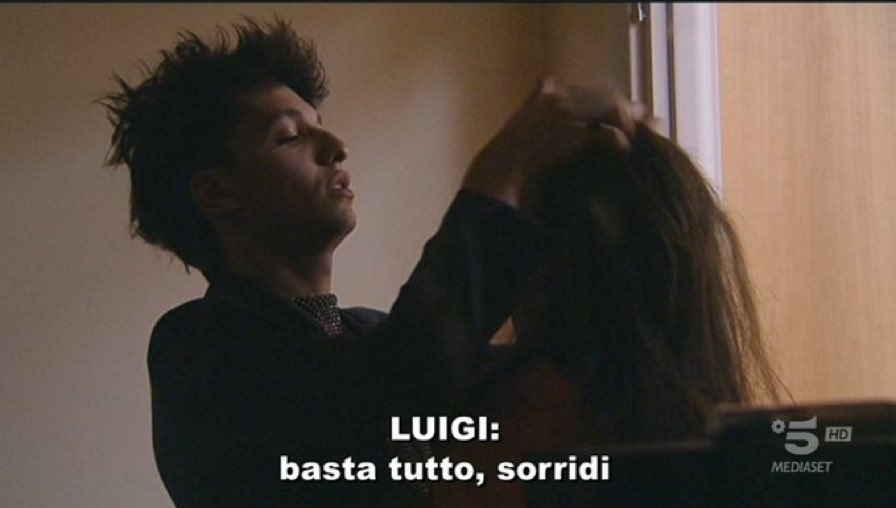 xcaswinchester's tweet photo. Carola e Luigi sono l'esatta rappresentazione di ciò che sarebbe potuto essere ma non è stato. Le persone giuste al momento sbagliato. Per ora #amici21 https://t.co/eTtiCp6YKa