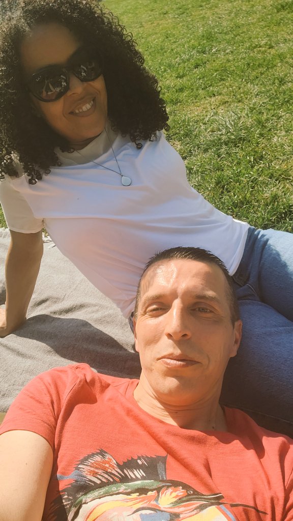 AnisaLucey's tweet photo. Enjoying the sunshine on a Saturday ❤️ with @MorpheusSoul ❤️ https://t.co/ZpS2DHokGF