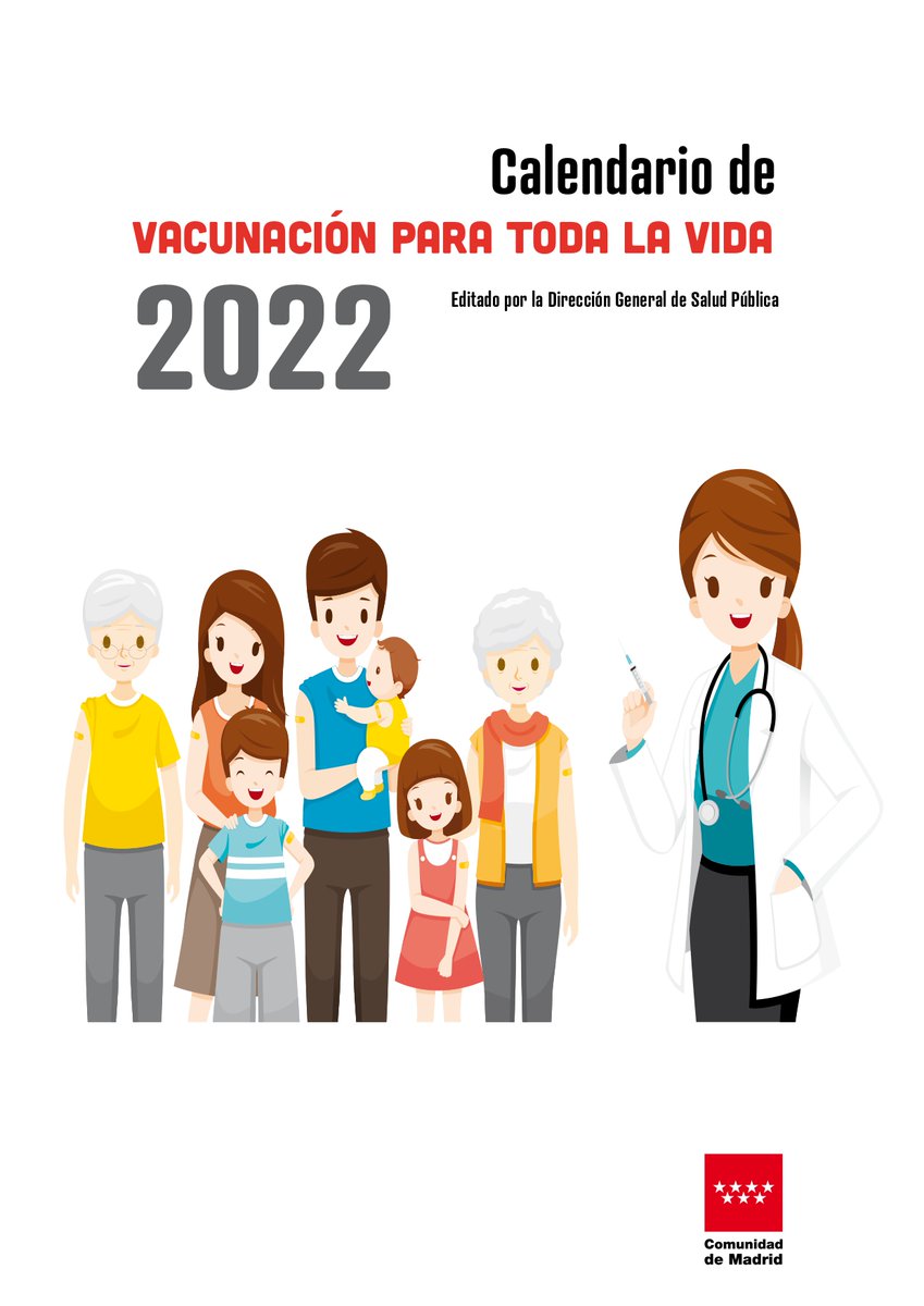 La Comunidad de Madrid ha publicado una excelente actualización sobre vacunación para que todos (adultos y niños, con o sin factores de riesgo)) pongamos al día nuestro calendario de vacunación. Texto completo en este enlace https://csgandhi.

csgandhi.es/vacunas-para-t…