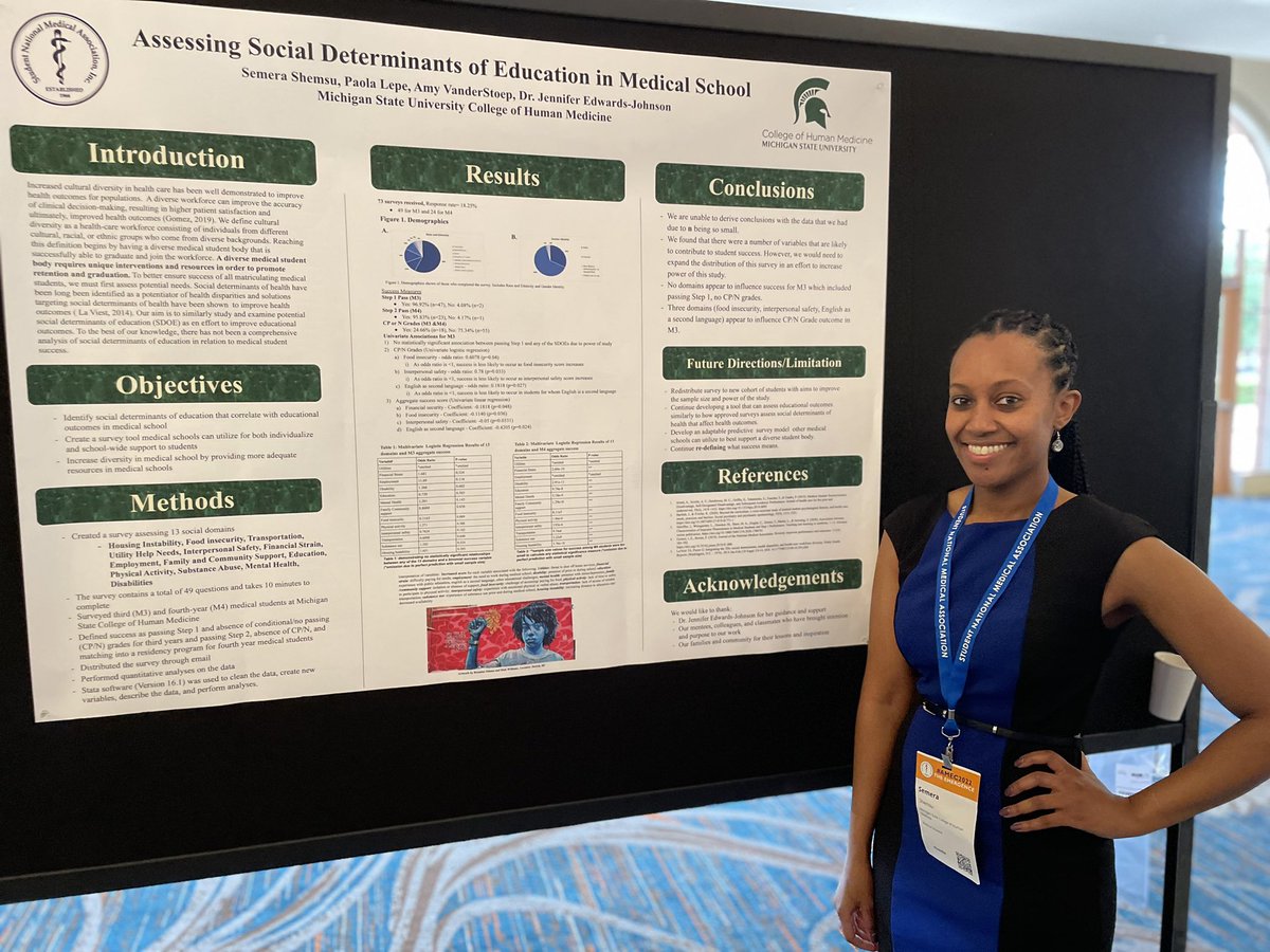 Research presentation ✅ #AMEC2022 Thank you <a href="/MSUDrEJ/">Jennifer Edwards-Johnson DO, MPH</a> <a href="/amystoep/">Amy VanderStoep</a> <a href="/PaolaLepe/">Paola Lepe-Chowdhury</a>