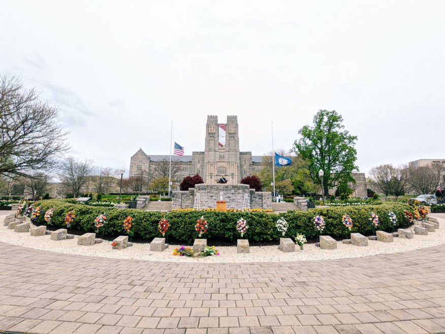 15 years ago today, we still remember our Hokies and their family and friends. We are strong, we will be strong in everything we say, everything we do. Nothing defines us, what we say and do, will define everyone. Go Hokies