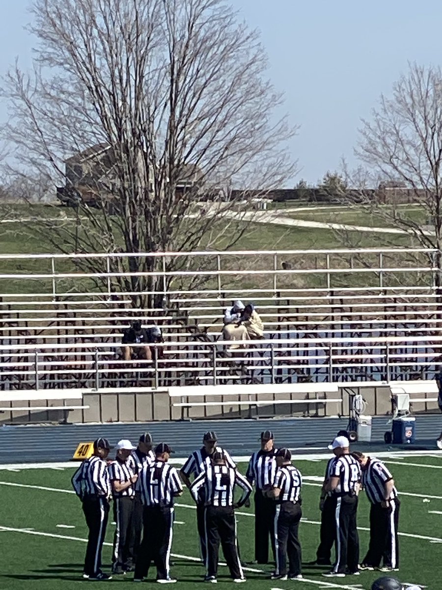 peacenow4given's tweet photo. Thank you ref’s for being such a fun crew today!!! Definitely makes a difference #Refsrock #Springgame @GracelandFB https://t.co/CJiYFW4vuC