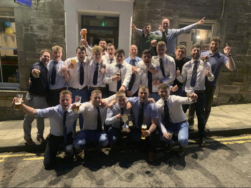 Season 2021-22 ends in defeat vs Newtown and relegation to the B division. However the spirit of the club is alive and well at our end of season awards… well done everyone at Ancrum AFC 💙💛

#mtc