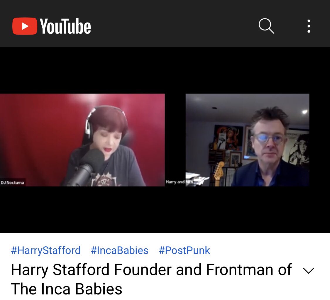 djnocturna's tweet photo. #HarryStafford @harrystaf62 founder, guitarist, keyboardist and vocalist of the #postpunk #gothic #IncaBabies. He released “Swamp Street Soul" &amp; “Bone Architecture” with @marcobutcher #MarcoButcher Thank you @ShamelessPR_ 
 
Listen here 
https://t.co/jAr0afBbUr https://t.co/XxF8HaejdB