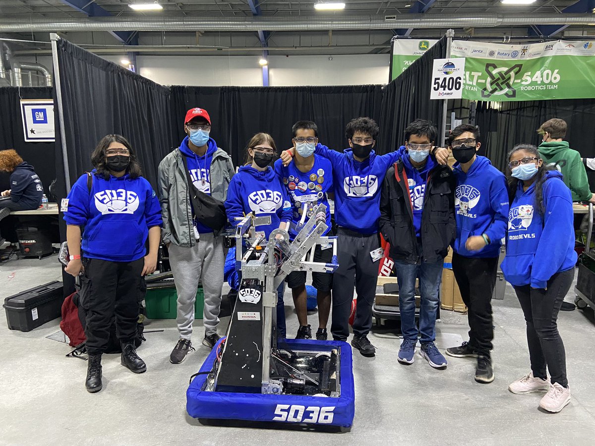 Congratulations to the <a href="/SWLaurier/">Sir Wilfrid Laurier CI</a> Robo Devils for a great showing at the FIRST Robotics Canada Provincial Championship today in Mississauga.  Made us proud! <a href="/tdsb/">Toronto District School Board</a> <a href="/LC3_TDSB/">TDSB LC3</a> <a href="/Zakir4TDSB/">Zakir Patel</a> <a href="/TDSBDirector/">Clayton La Touche</a> @SherylZona