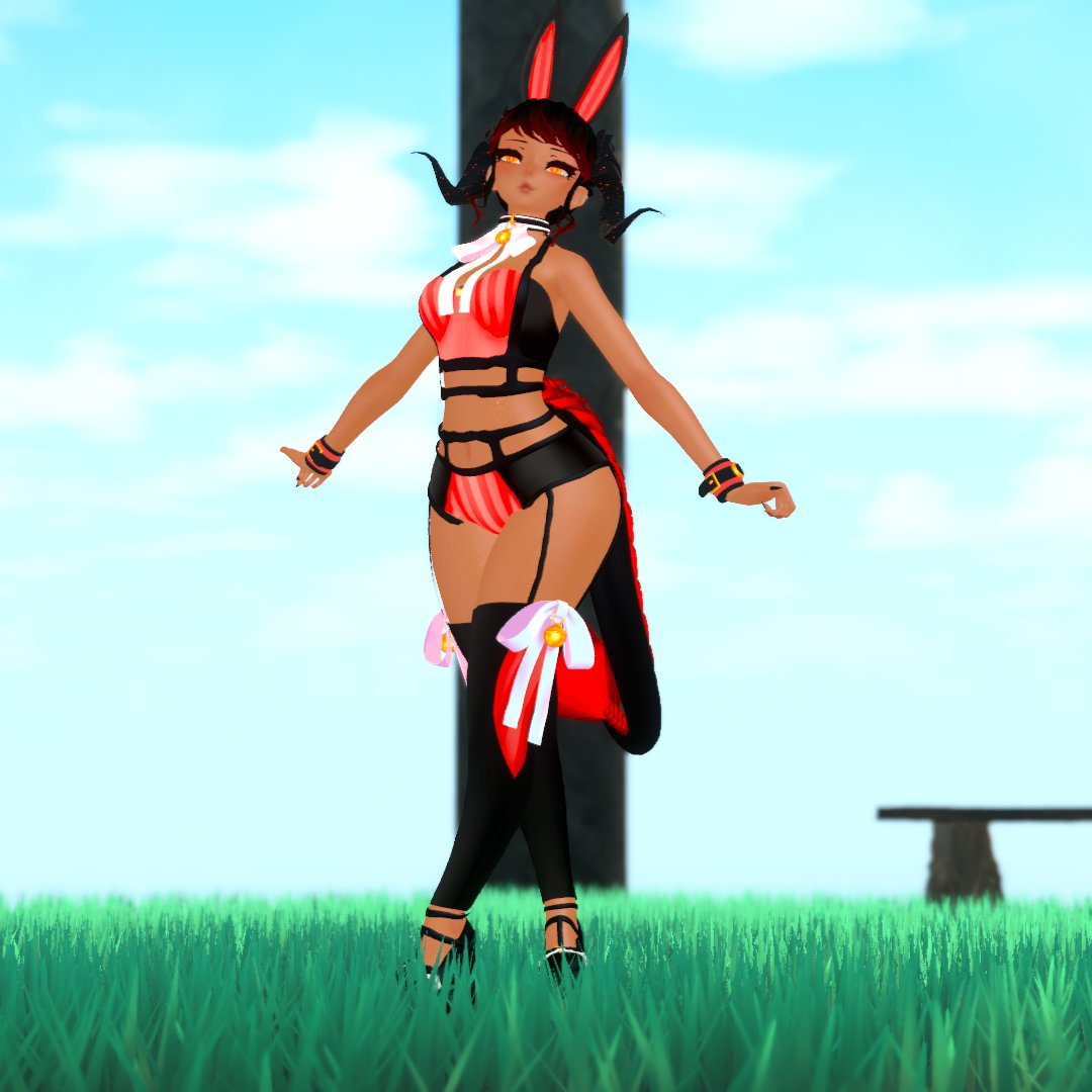 ADC_Vr's tweet photo. Bunny Dragon for Easter 🐰🐲 https://t.co/BEeNcomRBH
