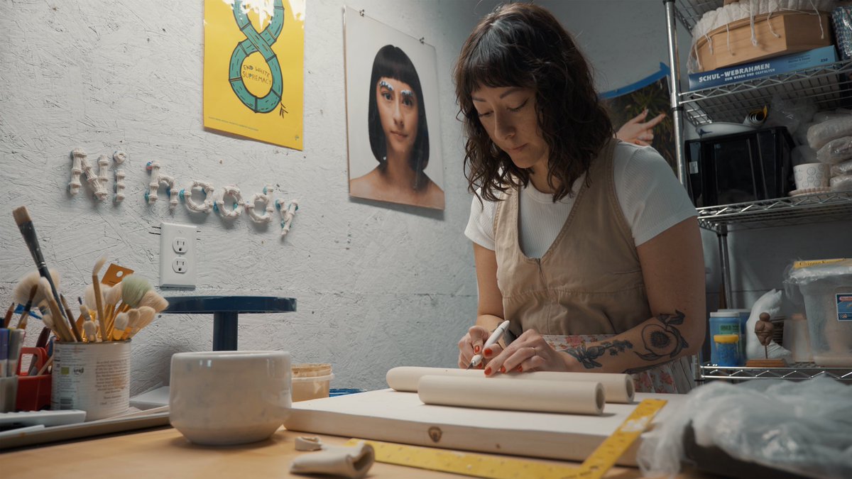 WalleyFilms's tweet image. Our latest film in a 8-part series for @SAMAart features artist Jennifer Ling Datchuk and the inspiration behind her piece, Enter the Dragon, 2020 youtu.be/TCgAfkCVl0A