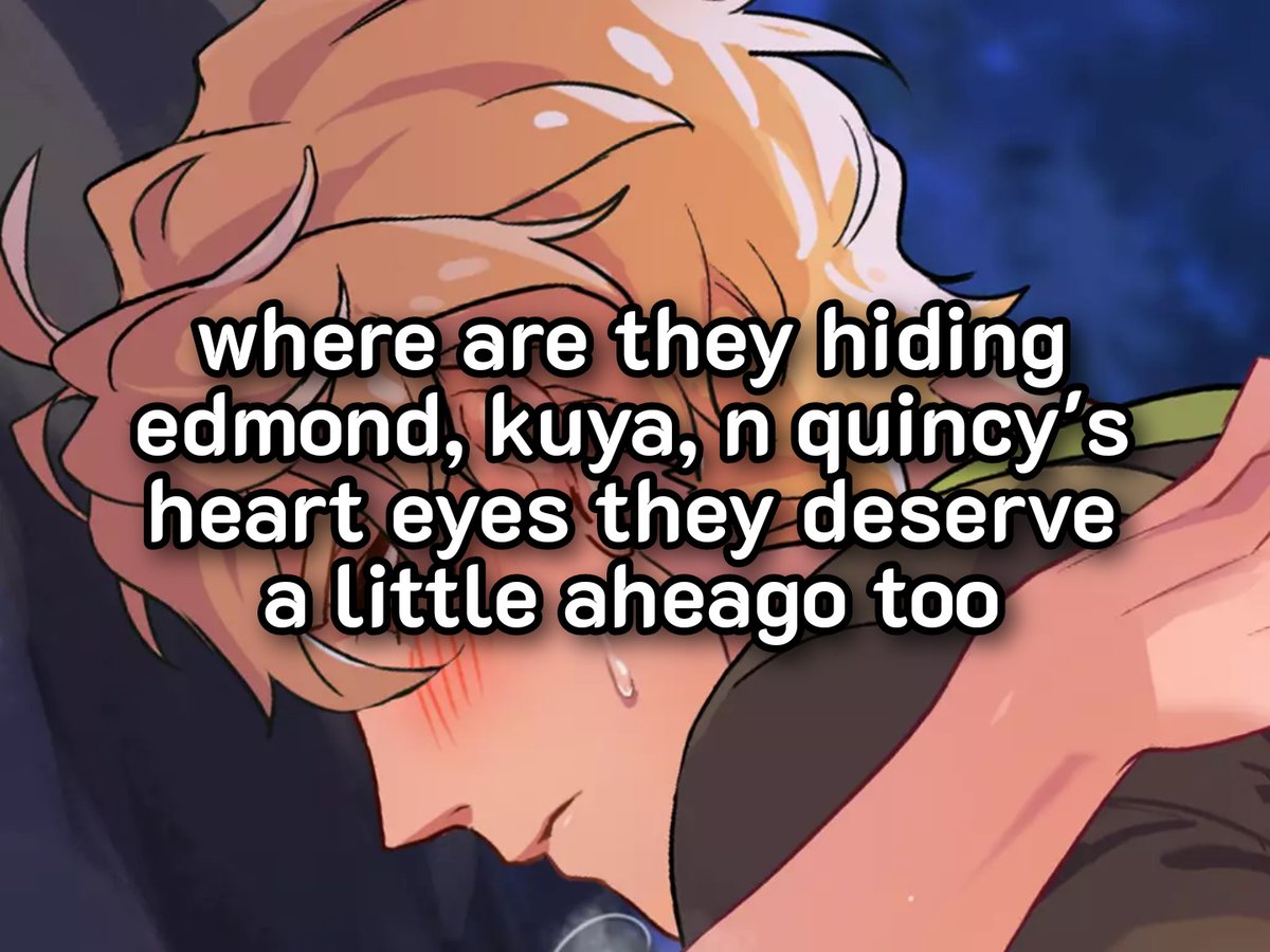 We demand top ahegao (and Edmond)
#NUカーニバル #NUcarnival #NUcarnivalEn #NU카니발