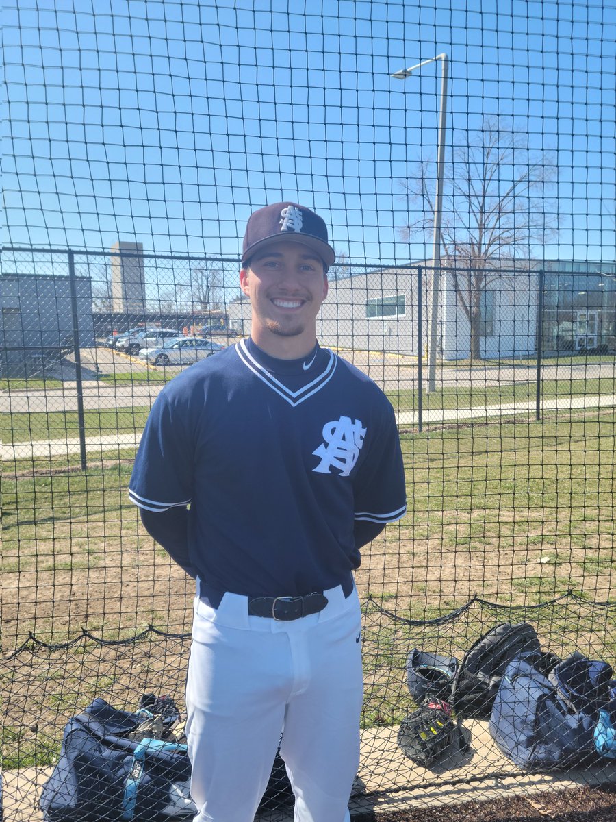 AmbroseBaseball's tweet photo. FINAL
Game 1
St. Ambrose  - 10
Roosevelt  - 3
WP - Michael Dudek 
2 Hits - Zietara, Rigsby, Vincent,  Huckabone,  Butler
2B - Huckabone, Butler 2
3B - Rigsby, Snow
☆ Player of the Game ☆
        Michael Dudek https://t.co/i64kH4Ttlo