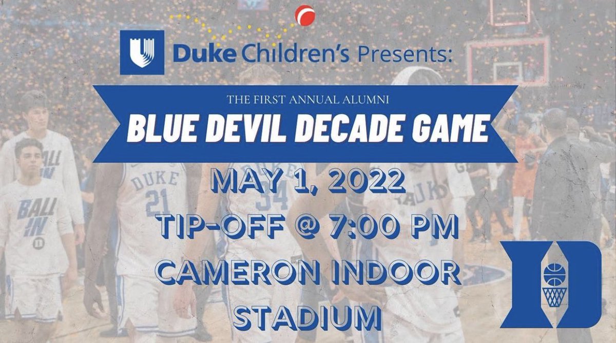 BlueDevilDecade's tweet photo. Save the date 📆 and stay tuned for our first player reveal today! #BlueDevilDecadeGame https://t.co/DLoec2xGjl