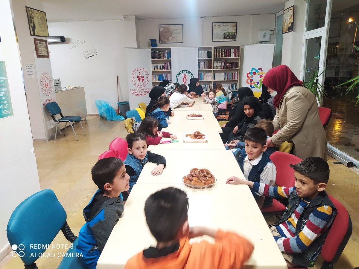 Ramazan'ın 15'i, dünya yetimler gününde güzel kardeşlerimizle kitap kahvemiz de film izledik, iftar yaptık, oyunlar oynadık.
<a href="/der_sanl/">Şanlıurfa İnsan-Der</a> 
<a href="/Karakopru_GM/">Karaköprü Gençlik Merkezi</a> 
<a href="/IyilikderSanl/">Şanlıurfa İyilikderneği</a> 
<a href="/iyilikdernegi/">İyilik Derneği</a> 
<a href="/Karakopru_GM/">Karaköprü Gençlik Merkezi</a> 
<a href="/gencliksporbak/">Gençlik ve Spor Bakanlığı 🇹🇷</a> 
<a href="/GSB_Sanliurfa/">Şanlıurfa Gençlik ve Spor İl Müdürlüğü</a> 
<a href="/GSBgenclik/">Gençlik Hizmetleri</a>