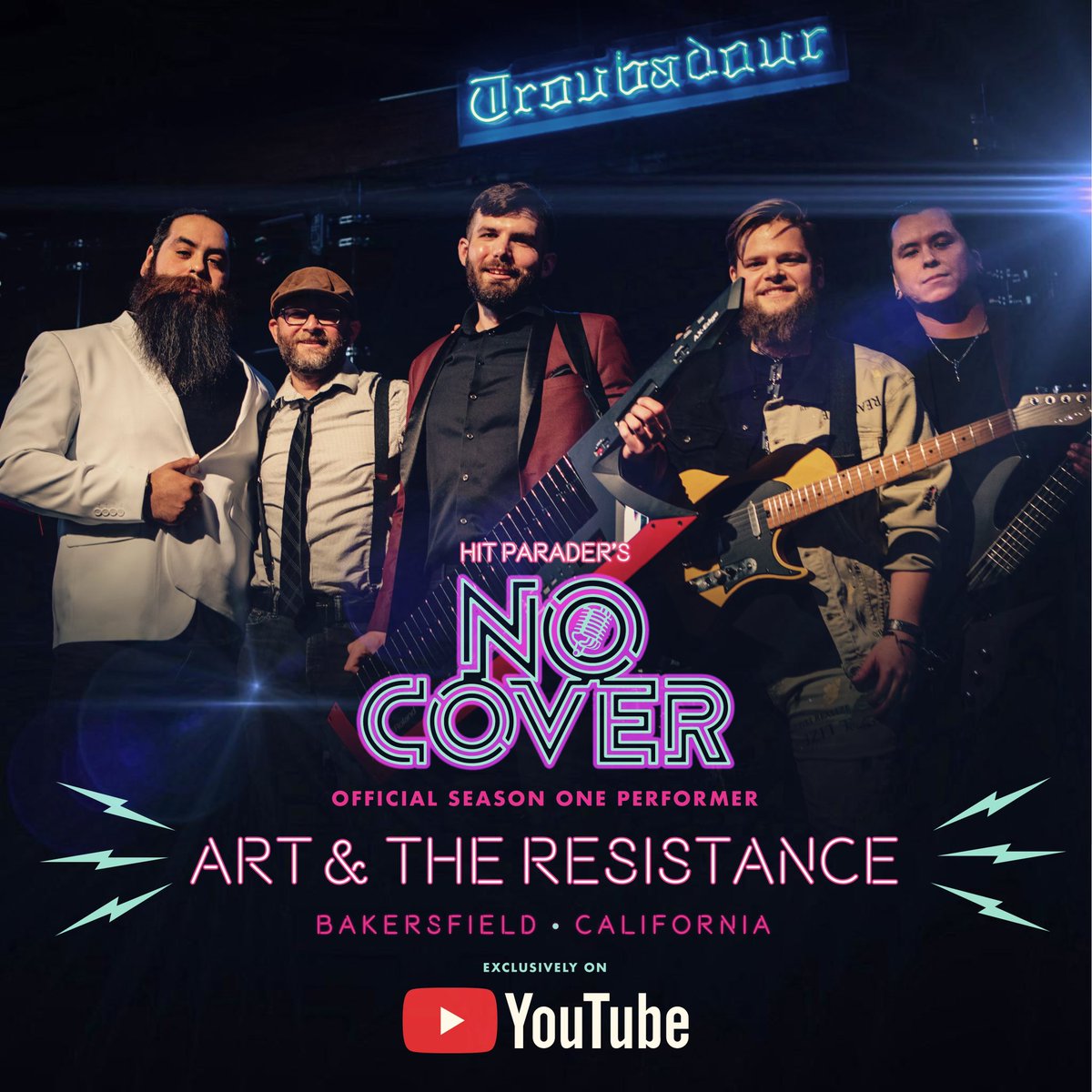 Art and the Resistance (@thedesertcalled) on Twitter photo We are incredibly happy to announce that Art and the Resistance will appear on Season One of Hit Paraders new show “No Cover”!!
No Cover premieres April 20 🍃 on YouTube!
#nocover #hitparader <a href="/NoCoverShow/">Hit Parader's No Cover</a> We are incredibly happy to announce that Art and the Resistance will appear on Season One of Hit Paraders new show “No Cover”!!
No Cover premieres April 20 🍃 on YouTube!
#nocover #hitparader <a href="/NoCoverShow/">Hit Parader's No Cover</a>