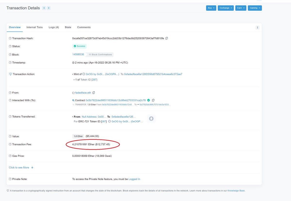 the_mayurrr's tweet photo. @0xstudio What a fail launch. Amazing way of a failed website that doesn't change UI, failed staging mints to users and outrageous gas prices being payed by bots. https://t.co/ZSKs47N0MT