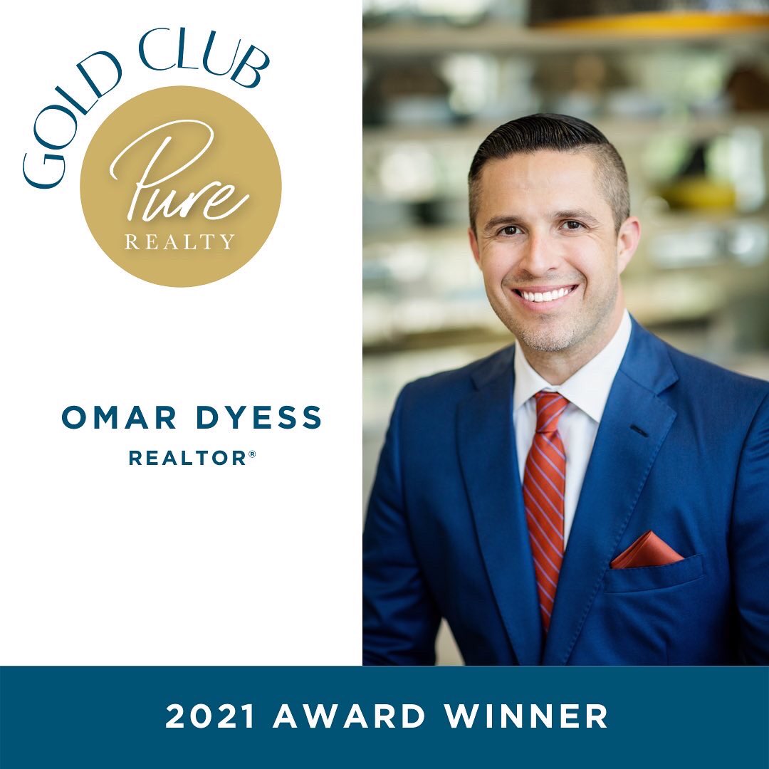 DyessProperties's tweet photo. Gold Club Sales Award 2021 π Incredibly grateful for my clients, associates, family & friends for their support, business & referrals π #OmarDyess #RealEstate #DyessResidential #PureRealty #BuyerRepresentation #SellerRepresentation #Realtor #Sold https://t.co/EInbS30lrw