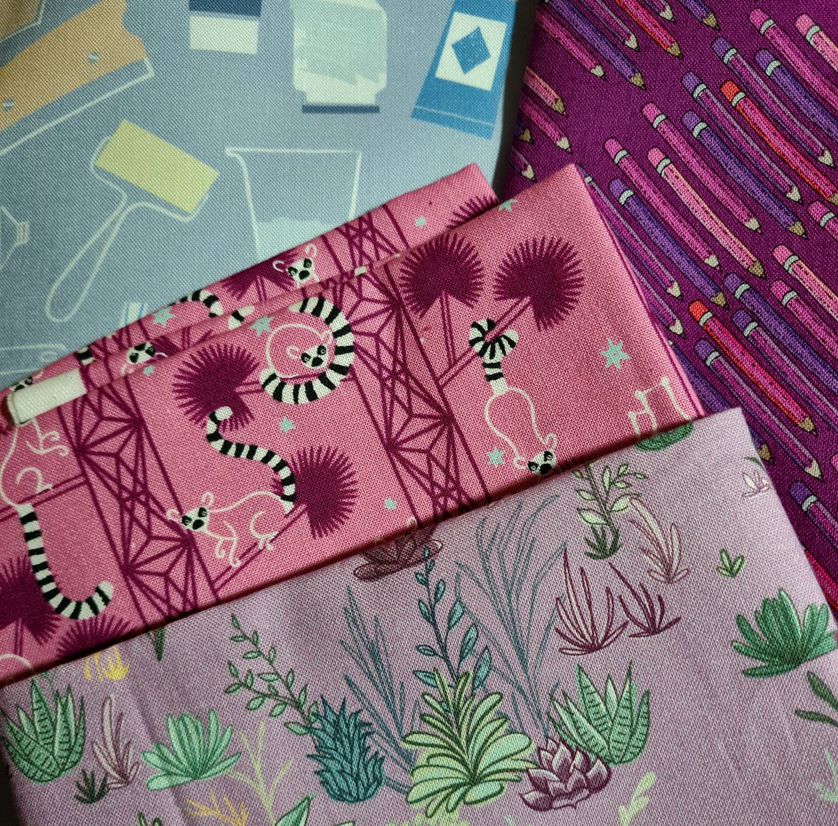frockdolly's tweet photo. After a long day, there's so much joy in opening a parcel from @ItsLovelyJubbly ! I adore my new fabrics & I can't wait to make delicious things from them!
#HandmadeEveryday
#SewLovelyJubbly https://t.co/cO2e9GpLyi