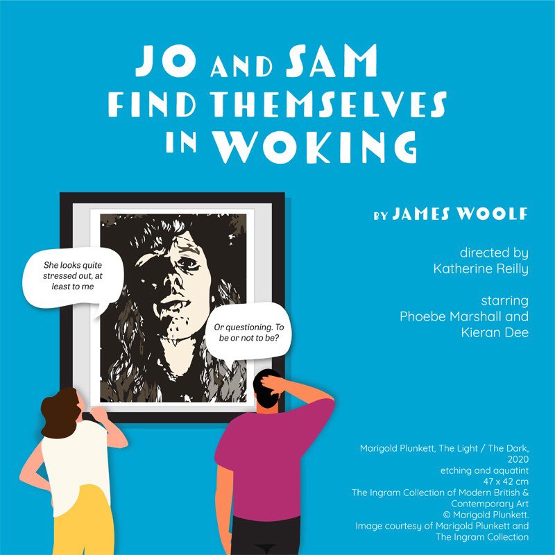 "Jo and Sam Find Themselves in Woking". Kieran Dee and Phoebe Marshall knocking it out of the park at <a href="/TheHenChickens/">The Hen and Chickens Theatre</a> until Sat 23rd. Excellent fun, and it rhymes. @WoolfJames <a href="/JoandSamWoking/">Jo and Sam Find Themselves in Woking</a> <a href="/KieranlDee/">Kieran Dee</a>