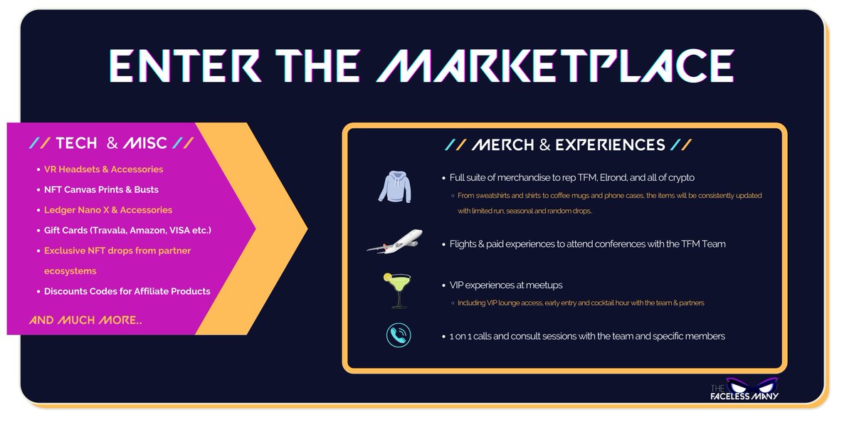 TheFacelessMany's tweet photo. we hope you all enjoy this preview of what you can expect in the Marketplace as we progress! this is the beginning, so keep your eyes peeled for more reveals👀 #nftcommunity #elrond https://t.co/sLL3DrCULU