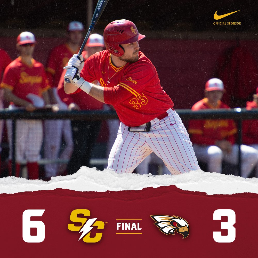 FINAL | Simpson 6, Coe 3

WALK-OFF WIN! Brennen Lemke smashes a three-run homer with two outs in the ninth to clinch the series over the Kohawks!

#ONESimpson | #rollriversBSB