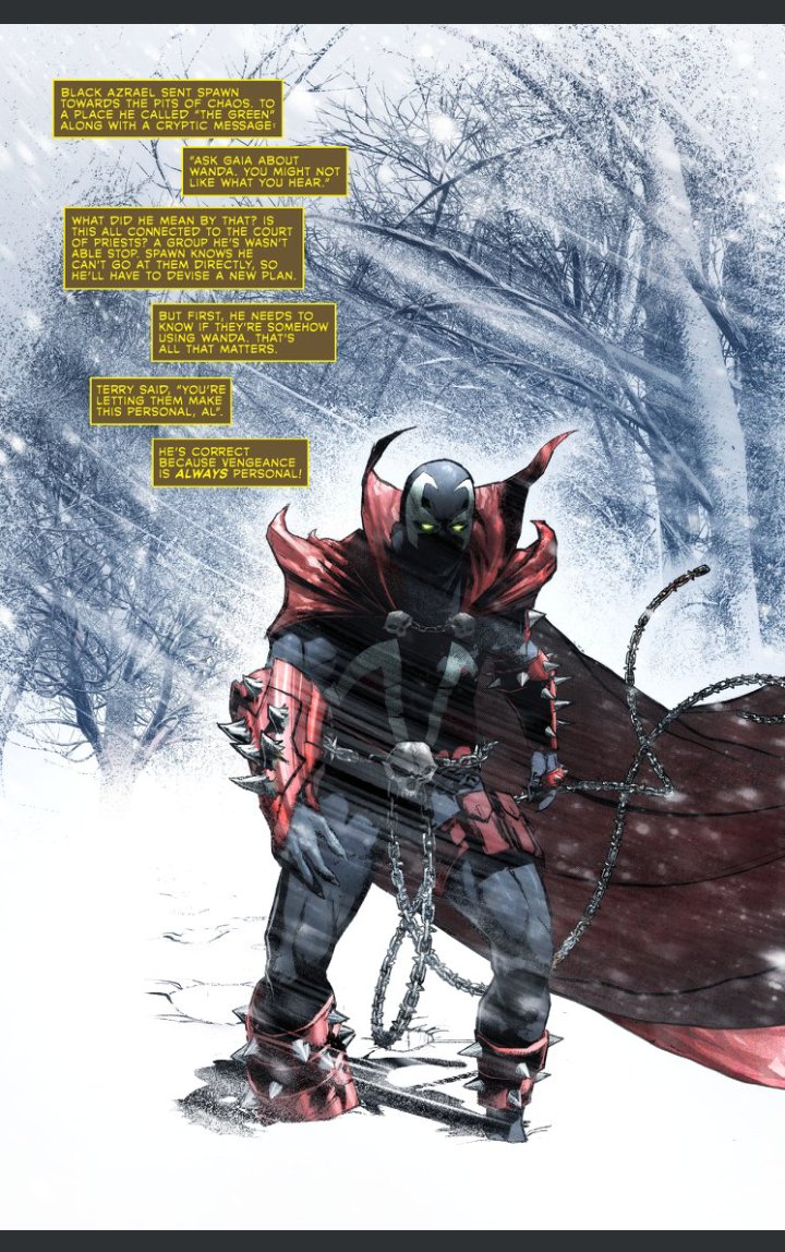Tha5ThHorsemon's tweet photo. Rogue Company severs are down so I guess it's time for some King Spawn. #Spawn #KingSpawn #ComicHead #Comics https://t.co/22244WWoCA